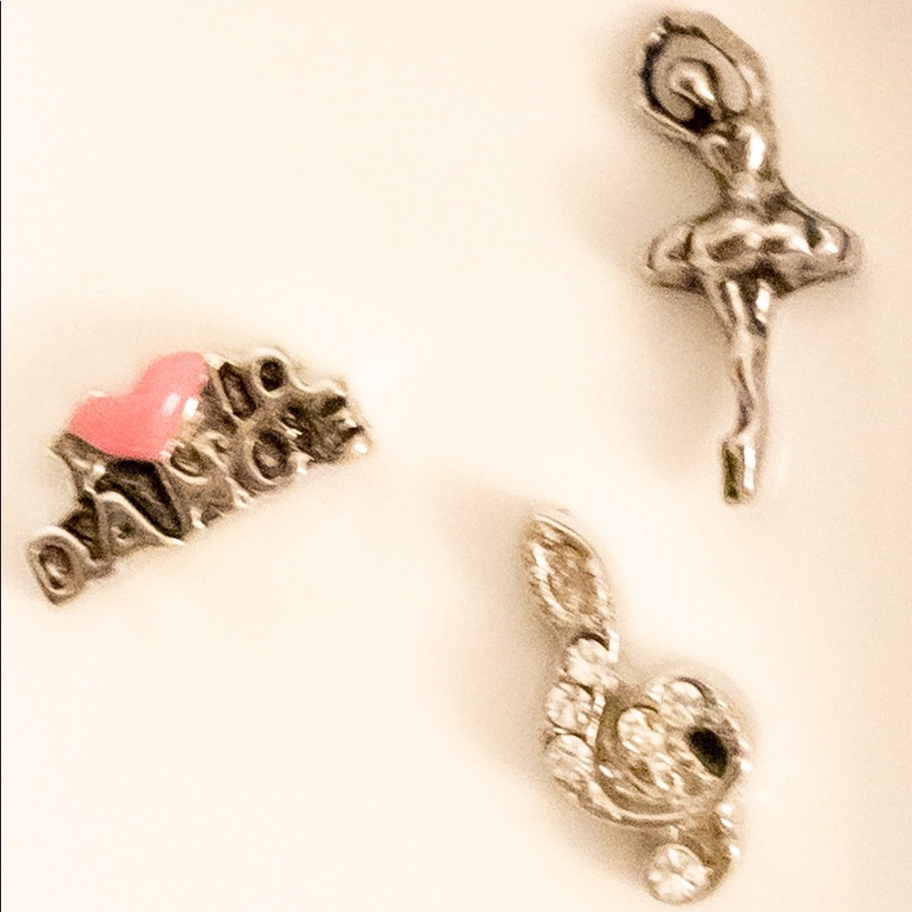 Origami Owl “Dance” Themed Charms